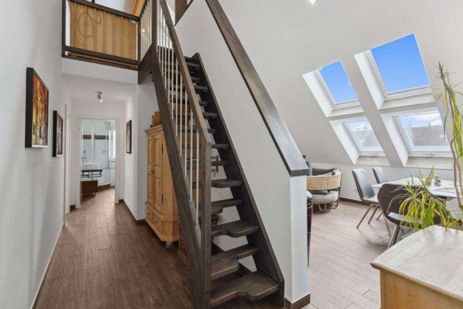 Diele/Treppe Dachgeschosswohnung Augsburg