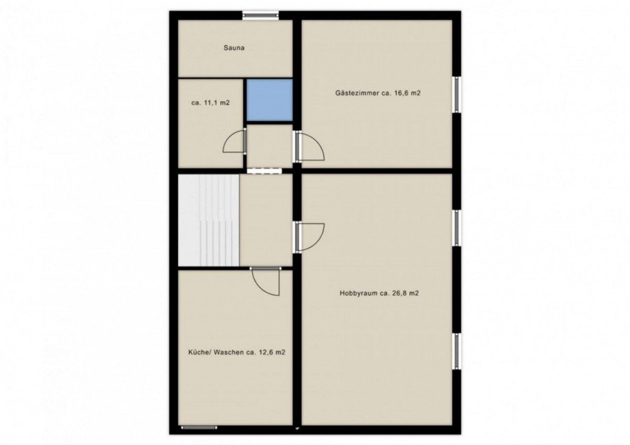 Grundriss KG Doppelhaush�lfte Augsburg