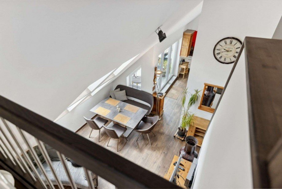 Blick von der Galerie Dachgeschosswohnung Augsburg