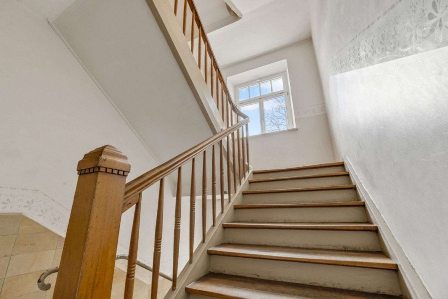 Treppenaufgang Etagenwohnung Augsburg