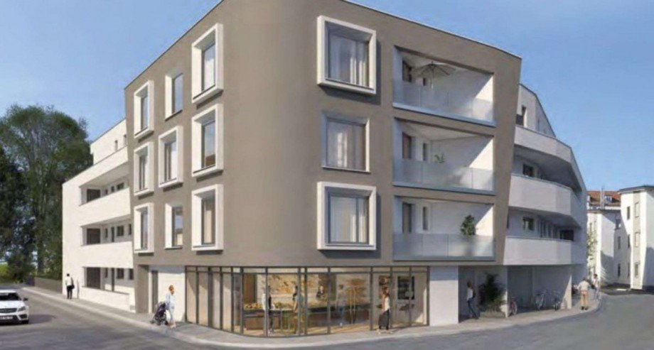 Visualisierung AUSSEN Etagenwohnung Augsburg