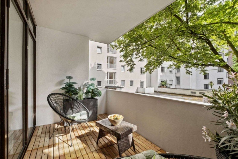 Balkon Etagenwohnung Augsburg