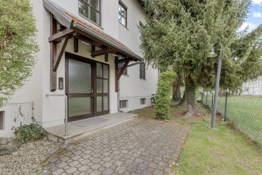 Au�enansicht Maisonettewohnung Augsburg