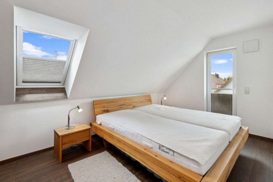 Schlafen Dachgeschosswohnung Augsburg