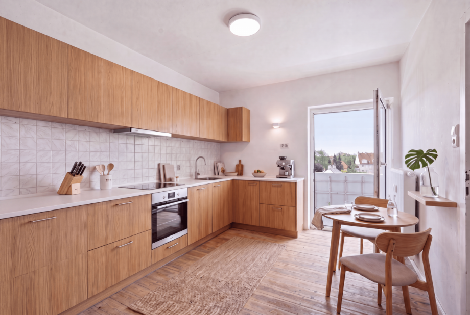 Visualisierung K�che Etagenwohnung Augsburg