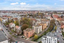 Luftaufnahme Kapitalanlage oder Eigenheim: 2-Zimmer-Wohnung im begehrten Augsburger Textilviertel