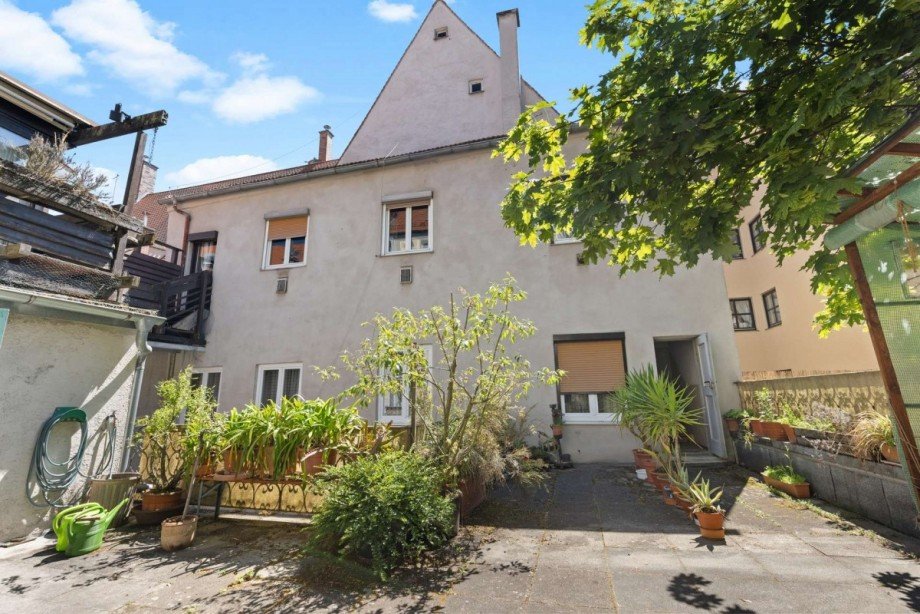 Au�enansicht Mehrfamilienhaus Augsburg