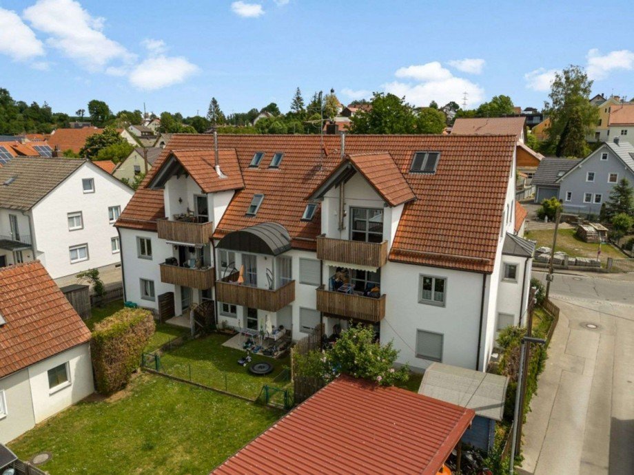 Au�enansicht Dachgeschosswohnung Kissing