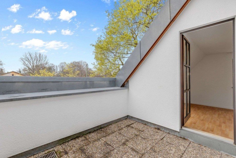Terrasse Maisonettewohnung Augsburg