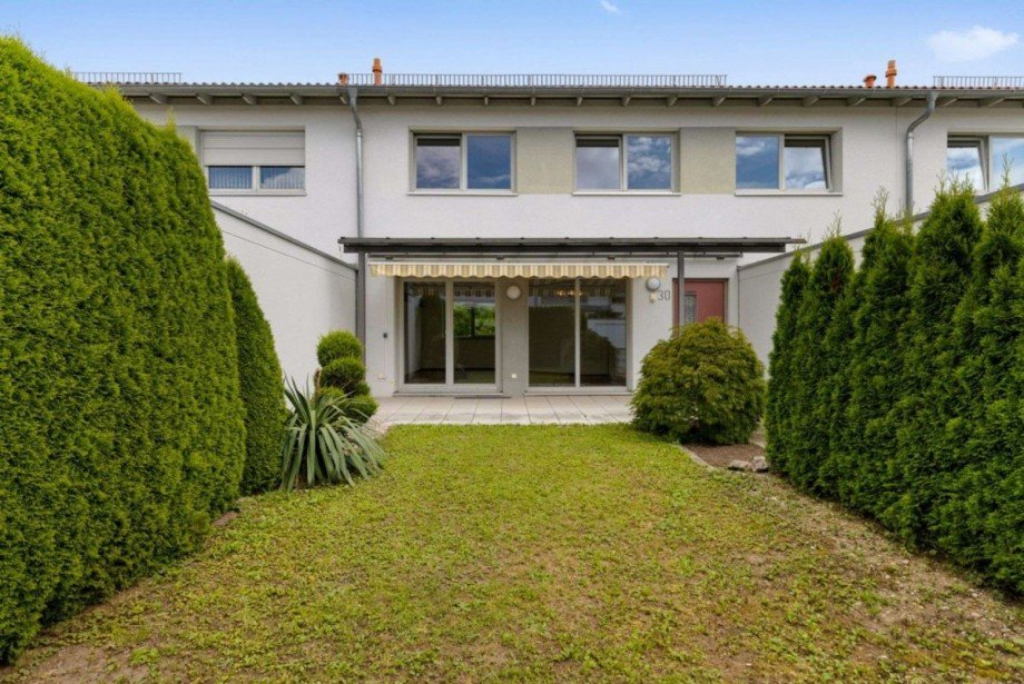 Au�enansicht Reihenmittelhaus Augsburg