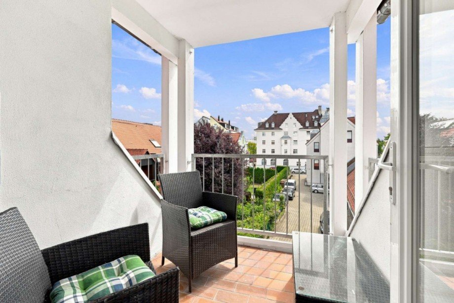 Loggia 2. OG Reiheneckhaus Augsburg