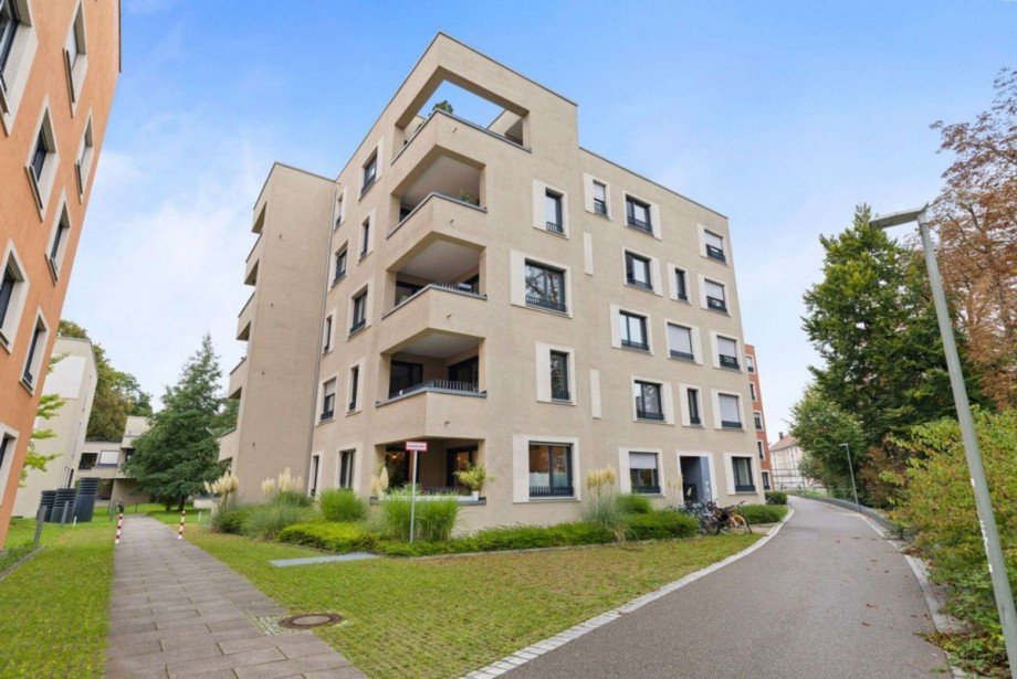 Au�enansicht Penthousewohnung Augsburg
