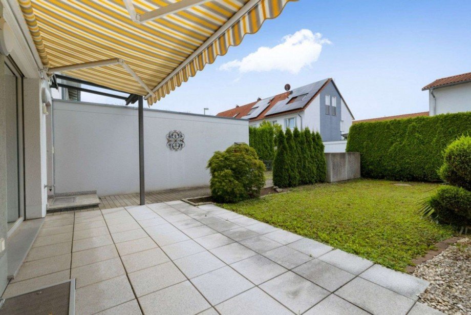 Terrasse Reihenmittelhaus Augsburg