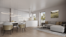 Visualisierung INNEN F�r Interessenten ab 58 Jahren: 2 Zimmer Neubauwohnung am Klausenberg im WOBITA Konzept*