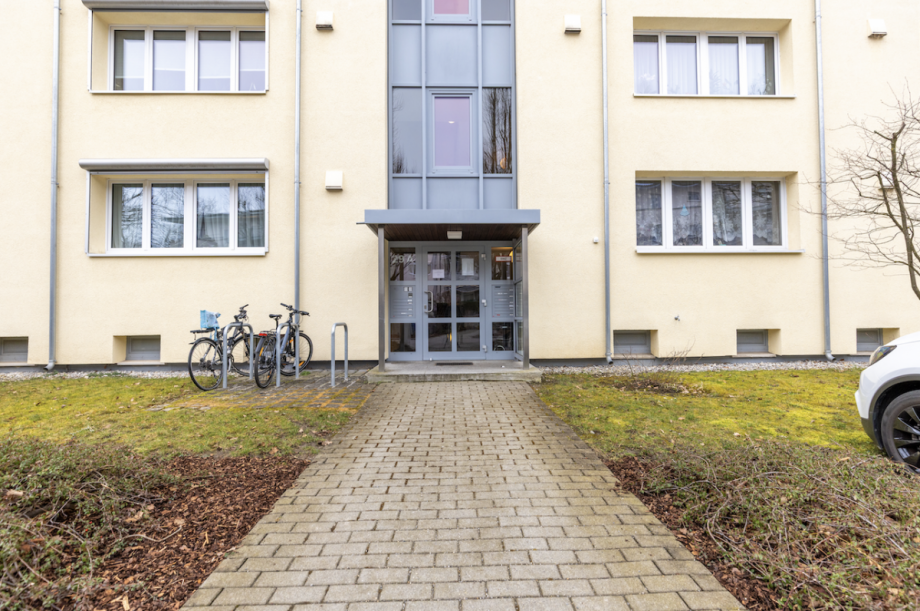 Au�enansicht Etagenwohnung Augsburg