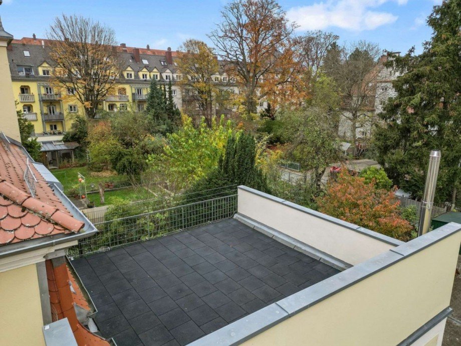 Terrasse 2 Doppelhaush�lfte Augsburg