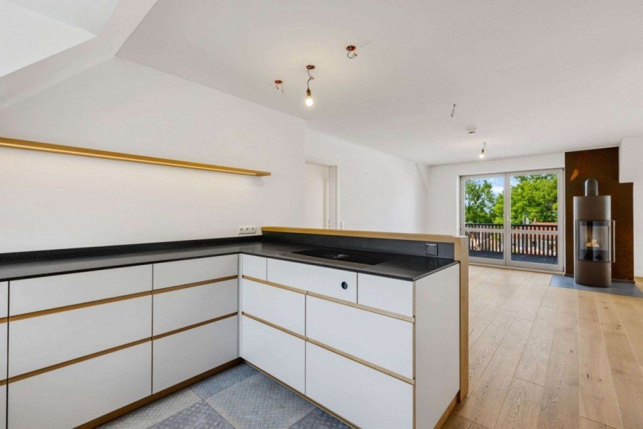K�che Dachgeschosswohnung Kissing