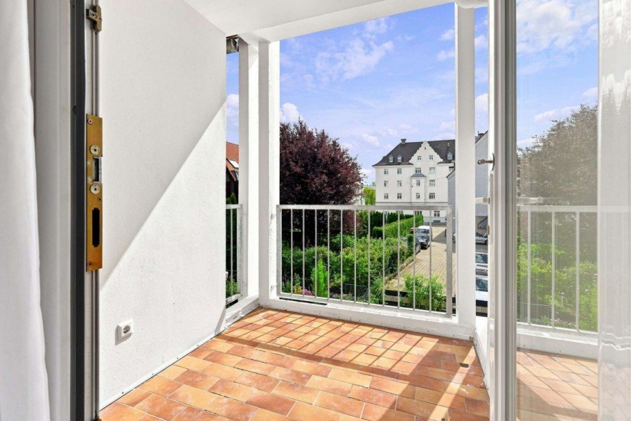 Loggia 1.OG Reiheneckhaus Augsburg