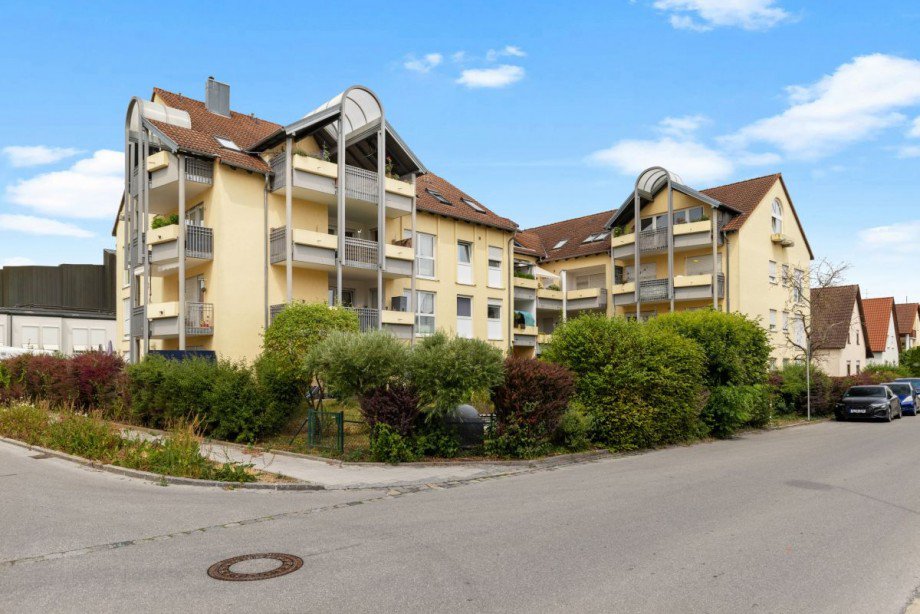 Au�enanicht Erdgeschosswohnung Gersthofen